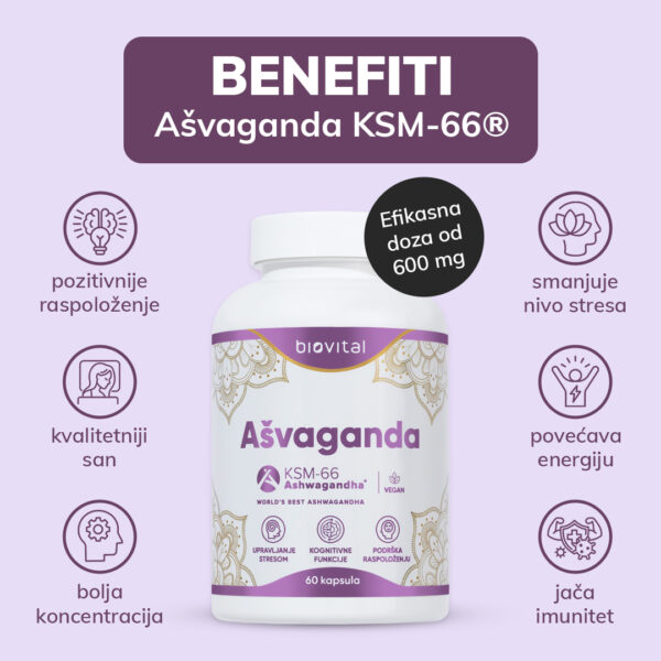 Ašvaganda_benefiti Benefiti Ašvagande KSM-66
