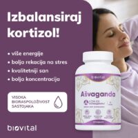 Smanji kortizol sa ašvagnadom