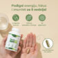 Biovital Moringa Ekstrakt sa 500 mg ekstrakta moringe i piperinom, veganske kapsule bez aditiva za podršku energiji, fokusu i imunitetu tokom 8 nedelja