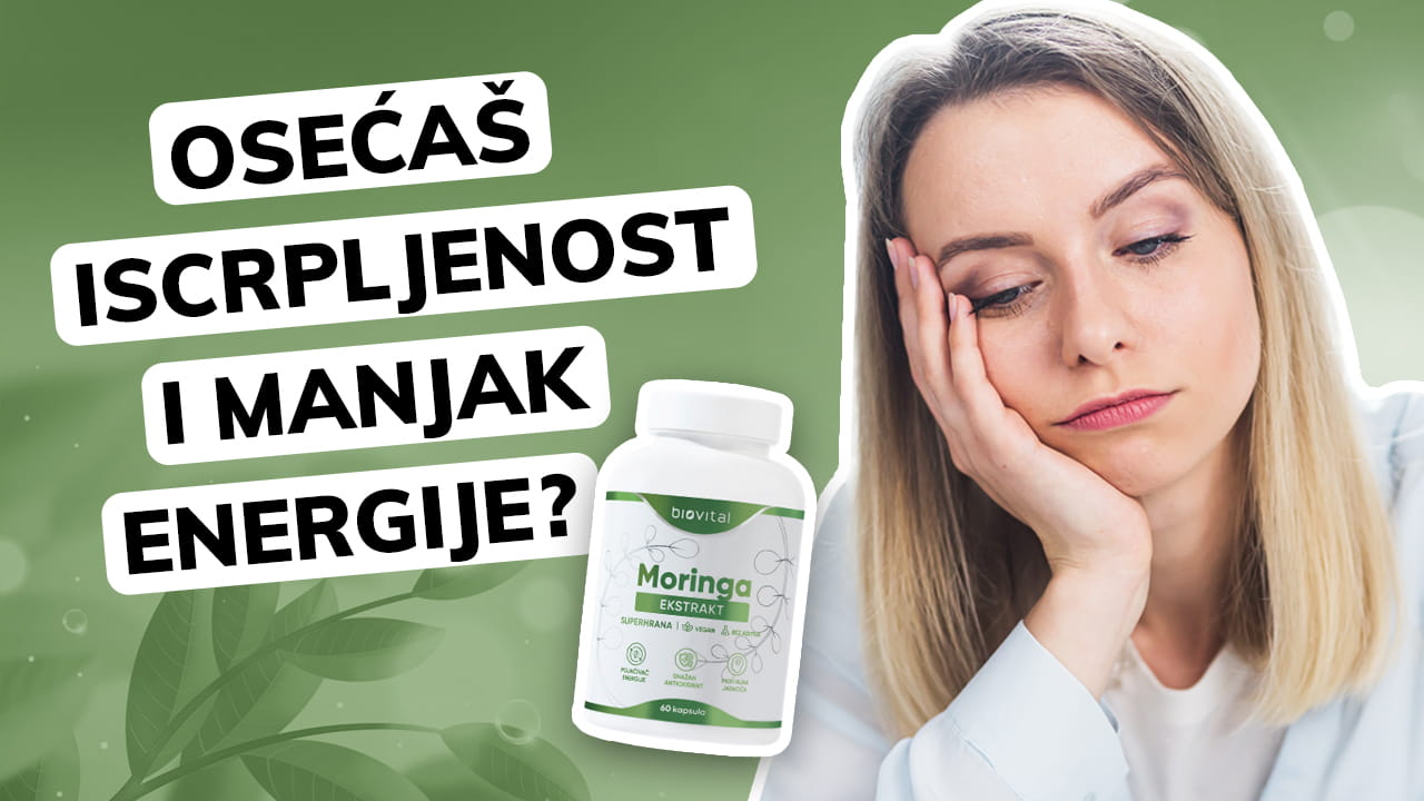 Žena jako umorna, iscrpljena bey vitalnosti
