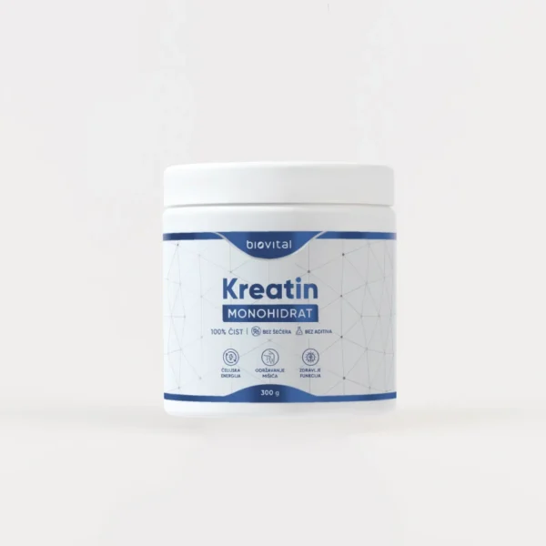 kreatin_1kom Biovital Kreaatin Monohidrat 100% čist